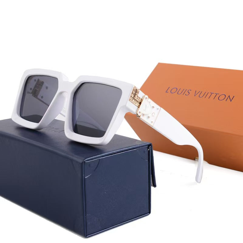 2025 Large frame street style square sunglasses UV400