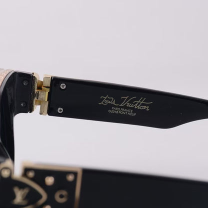 2025 Large frame street style square sunglasses UV400