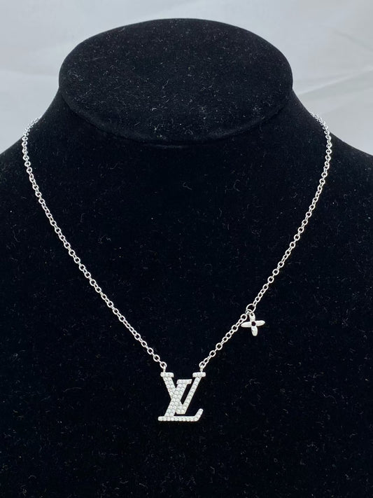 Arc de Triomphe full brick letter necklace thickened