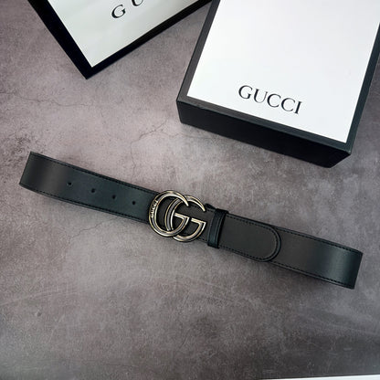 2025 2 Colors  printed letter leather belt