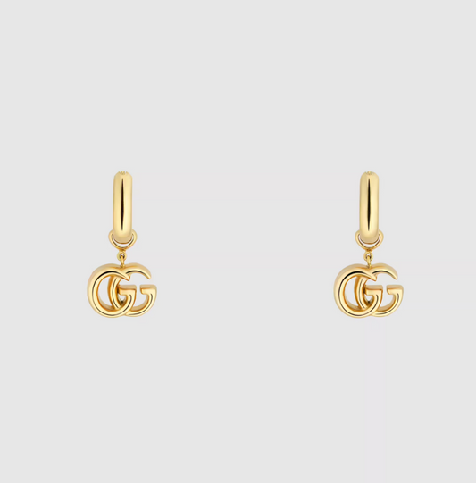2025 Double G Drop Hoop Earrings